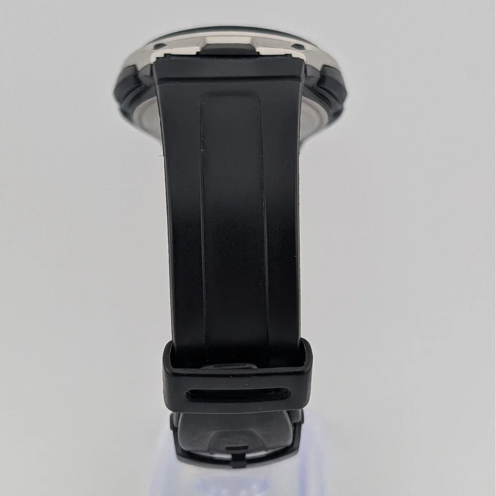 Casio AW-80 Telememo 30 Analog Digital‎ World Time Watch Black Resin